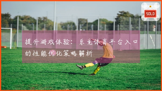 提升游戏体验：乐竞体育平台入口的性能优化策略解析